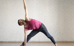 Trikonasana Yoga (Triangle Pose)